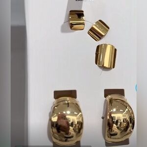 ZARA Pack of Golden Jewel Earcuff NWT ✨✨⭐️⭐️